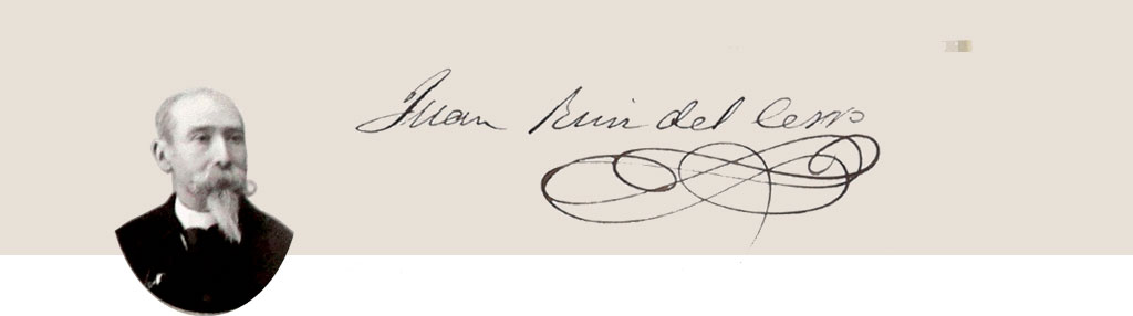 Juan Ruiz del Cerro y su firma
