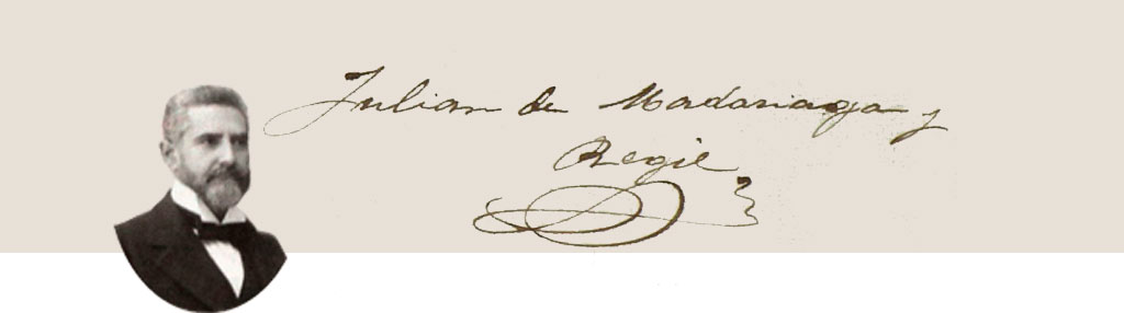 Julián de Madariaga y Regil y su firma